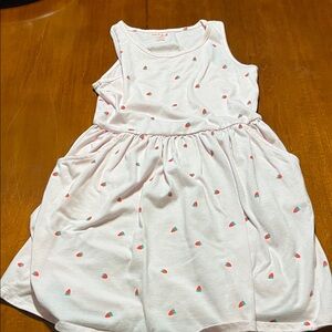 Cat & Jack pink Dress with strawberry Accents